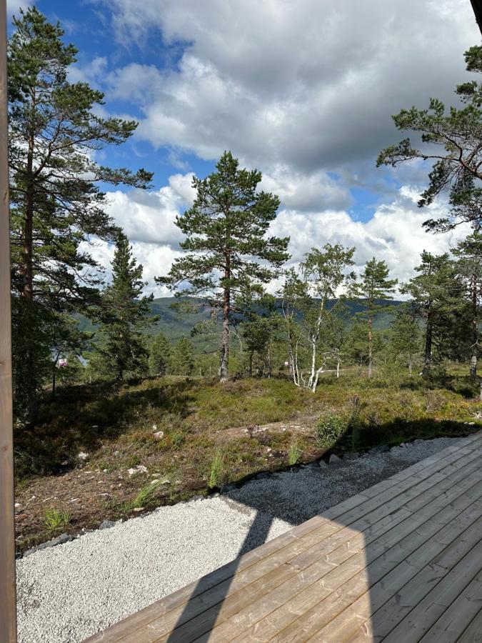 Modern Northern Lights Cabin Drangedal المظهر الخارجي الصورة