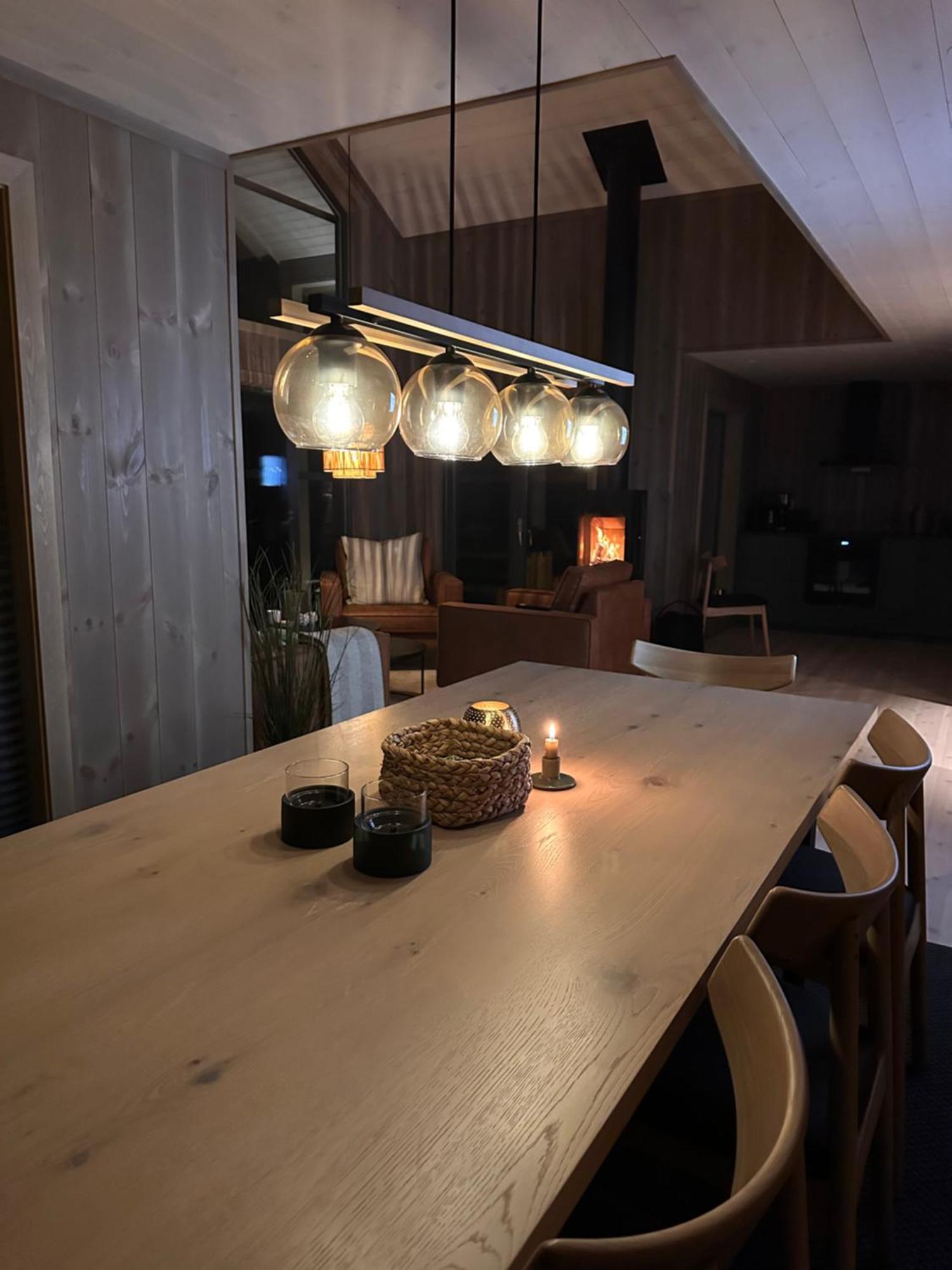 Modern Northern Lights Cabin Drangedal المظهر الخارجي الصورة
