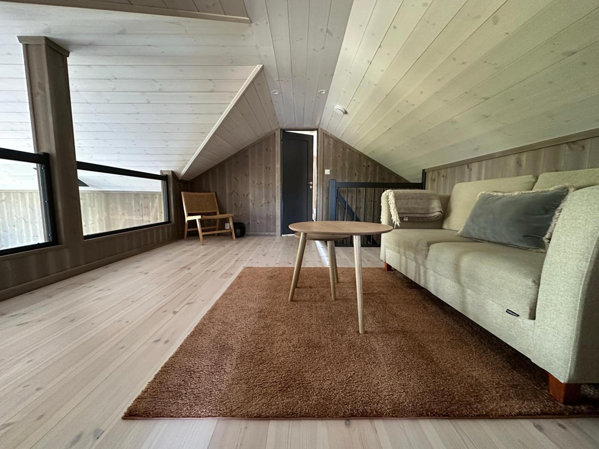 Modern Northern Lights Cabin Drangedal المظهر الخارجي الصورة