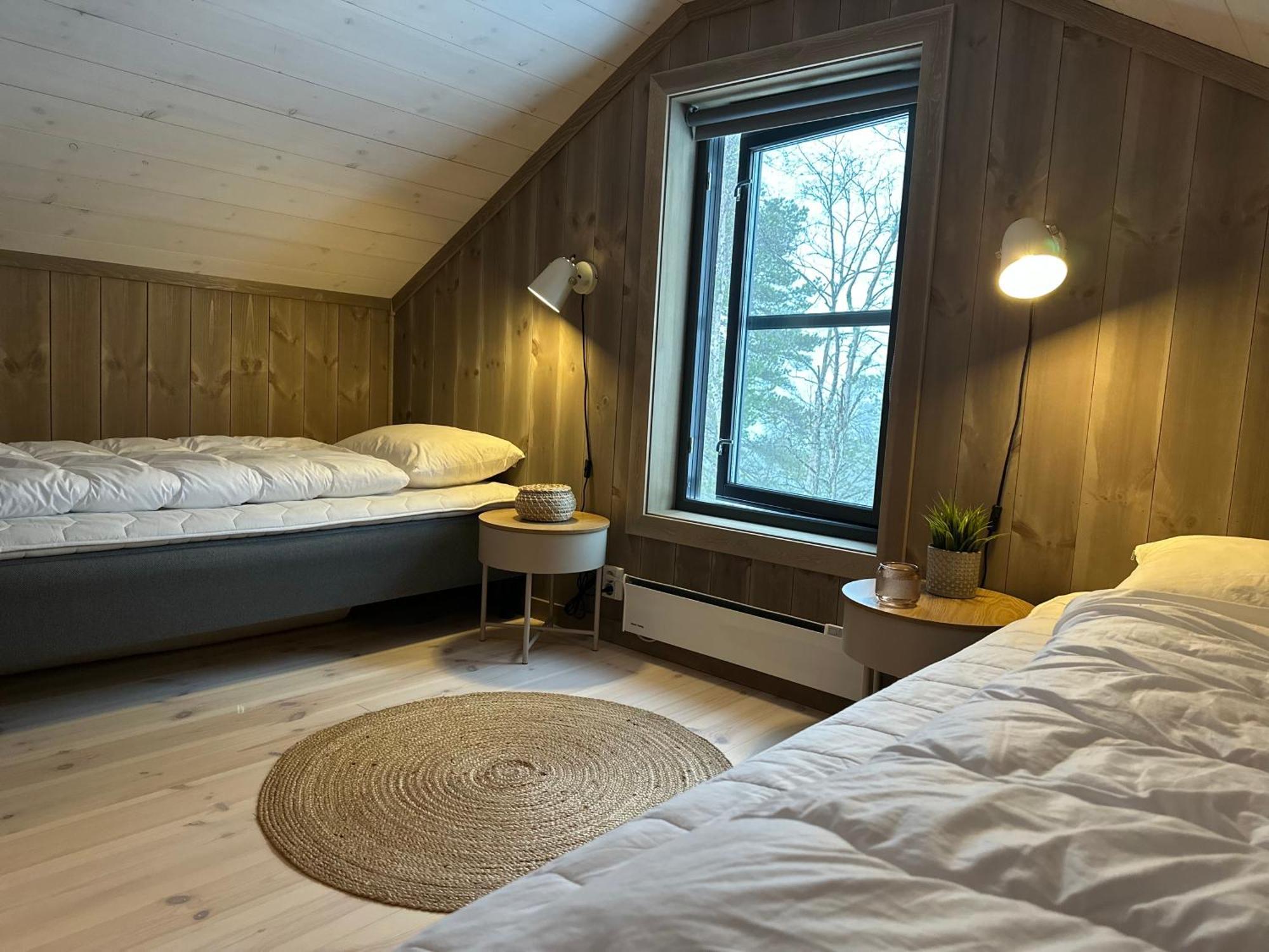 Modern Northern Lights Cabin Drangedal المظهر الخارجي الصورة